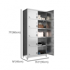 Stainless Locker ,2-Wide Compartments, Locker Base, 2 Doors