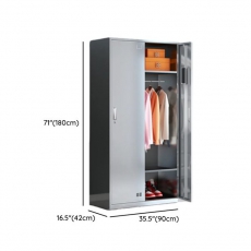 Stainless Locker, 3-Wide Compartments, Locker Base, 4 Doors