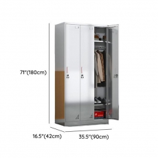 Commercial Locker with Shoe Storage, Ventilated Door and 9 Compartments