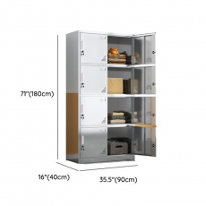 Commercial Locker with Shoe Storage, Ventilated Door and 9 Compartments
