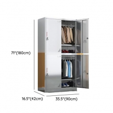 Commercial Locker with Shoe Storage, Ventilated Door and 9 Compartments