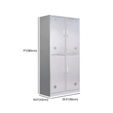 Commercial Locker with Shoe Storage, Ventilated Door and 9 Compartments