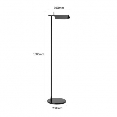 Painted Press Fused Aluminum Floor  Lamp