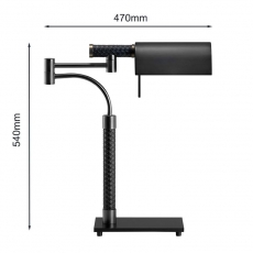 Pivot  Swing Arm Table Lamp
