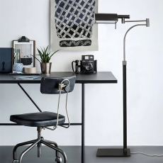 Pivot Swing Arm Floor  Lamp