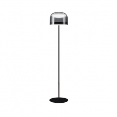Mushroom Glass LED Metal Floor Lamp