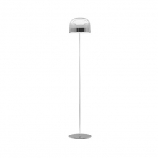 Mushroom Glass LED Metal Floor Lamp