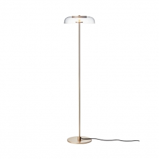 Glass LED Floor Lamp