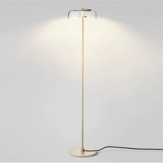 Glass LED Floor Lamp