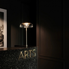 Glass LED Table Lamp